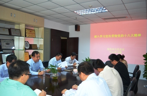 非凡娱乐集团党总支组织学习十八大精神