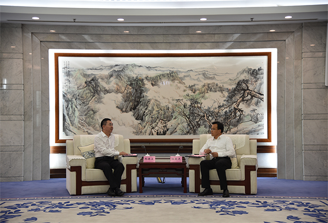 非凡娱乐集团董事长乔德卫拜会济南市政府向导